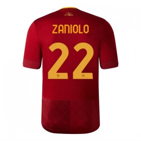 Goedkope AS Roma Zaniolo 22 Thuisshirt 2022-23